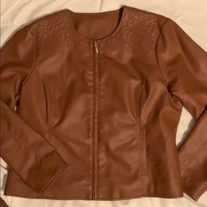 Leather jacket